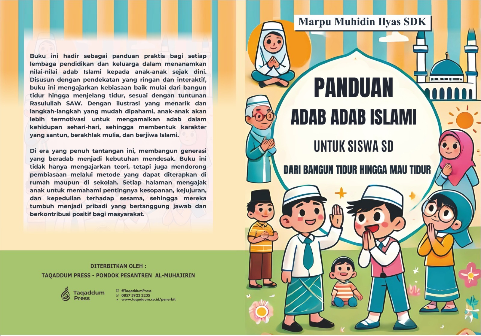 Sampul buku Adab Islami Untuk Anak